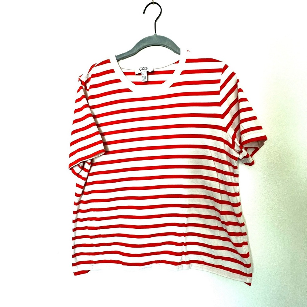 Boxy stripe COS tee